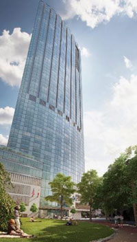 Four Seasons – Boston MA - 61 floors, 625 ft tall